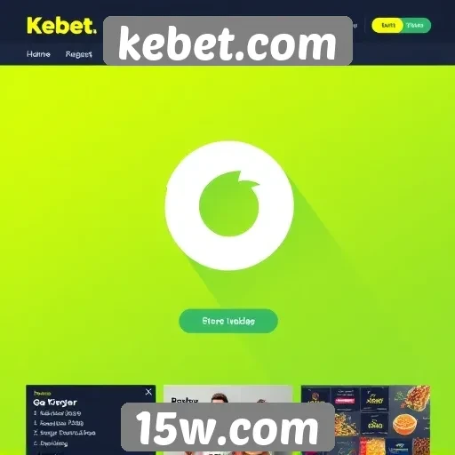 Acessibilidade e design do site kebet.com